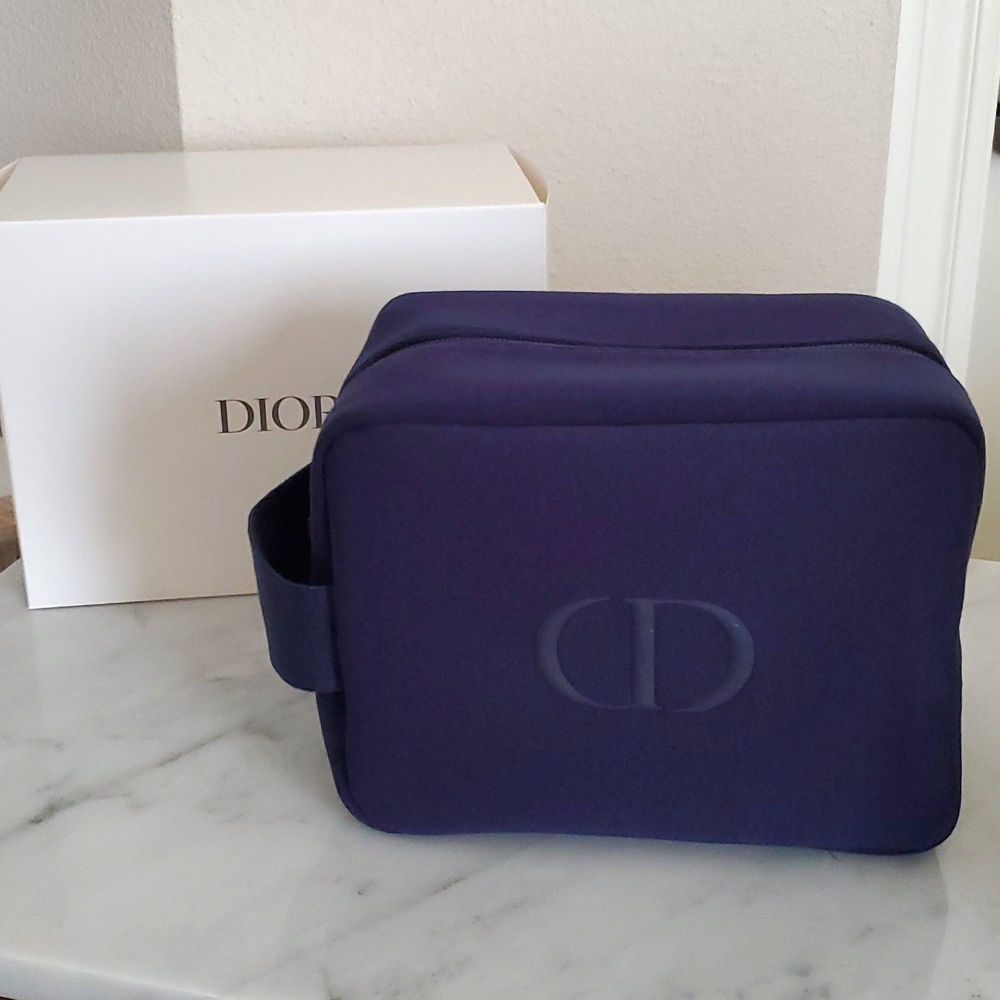 New in box never used DIOR bag  soft scuba style zipper case CD ..only one avail